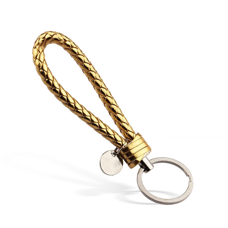 Wholesale Hand Woven Leather Cords Keychains